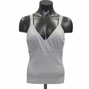 WORTHINGTON Double Strap Wrap Bust Camisole Top L